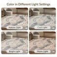 thumbnail image 7 of ODIKA 5'x7' Washable Area Rug Non-Slip, Chair-Friendly Neutral Vintage That Distressed Abstract Transitional Dining for Room, Under Table, Home Office, 7 of 7