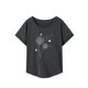 thumbnail image 1 of Camiseta De Mujer Activewear Suave Disfraz Cuello Redondo Camiseta Para Caminar S, 1 of 7