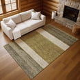 thumbnail image 7 of Addison Rugs Mayfield Premium Machine Washable Transitional Stripes Coffee Rectangle Rug, 10' X 14' Machine Washable Transitional Stripes Coffee Oversized Sherpa Throw Blanket, 7 of 7