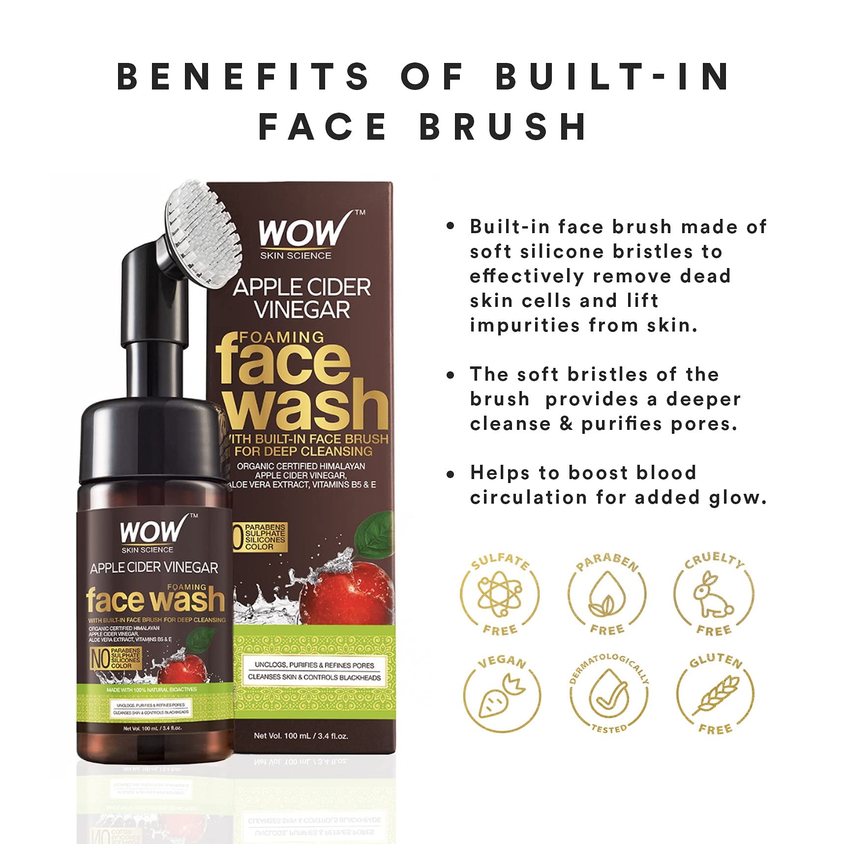 Apple cider vinegar face cheap wash