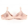 thumbnail image 2 of Lady‘s Wireless Bras Front Closure Seamless Racer Push Up Underwear, 2 of 6