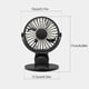 thumbnail image 3 of Matsuzay Ventilador de mesa, miniventiladores portátiles de bajo ruido, rotación de 360 ​​grados, recargable por USB, refrigeración por aire para Electrodomésticos Negro Matsuzay HA3468-01B, 3 of 6