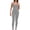 01 Gray, variant on Yoga Pants for Women Spring And Fall Tight Waistband Sleeveless Neck Long Jumpsuit