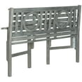 thumbnail image 6 of Safavieh Piedmont Indoor/Outdoor Modern Folding Acacia Bench, 6 of 8