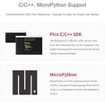 thumbnail image 4 of RP2040-Plus Mini Board High-Performance Pico-Like MCU Board Based on RP2040 Chip,Dual-core Arm Cortex M0+ Processor,USB-C Connector,Onboard 4MB Flash,Higher Current DC-DC Chip, 4 of 4