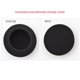 thumbnail image 3 of Funda de esponja para auriculares de 6 cm, funda de esponja de algodón para oreja engrosada Afortunado Sencillez, 3 of 5