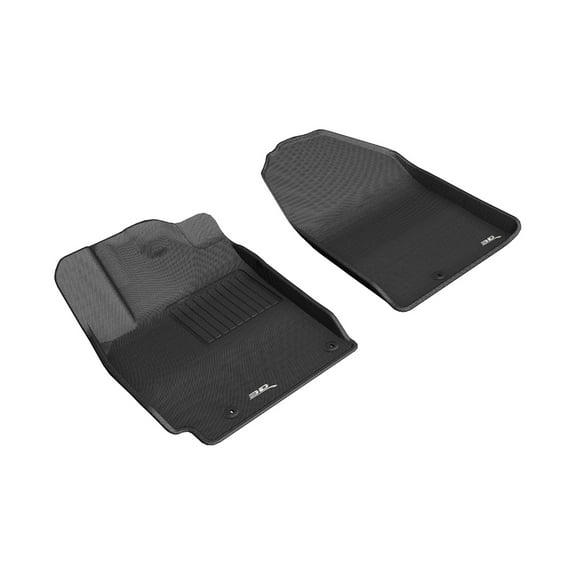 3D MAXpider 2019-2020 Hyundai Veloster Kagu 1st Row Floormat - Black (L1HY08911509)