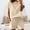 Beige, variant on Two Piece Lounge Sets for Women Crew Neck Short Sleeve Shirt and Matching Shorts Summer Casual Sweatsuits