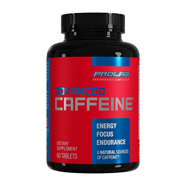 Prolab Advanced Caffeine Blend 320mg All Natural Energy Supplement, Green Coffee Bean Extract