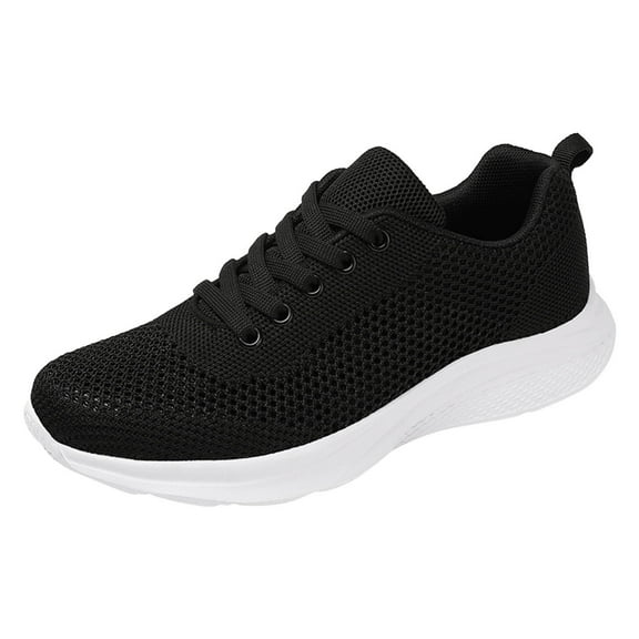 Sopiago Women Shoes Women's Running Shoes Non Slip Tennis Walking Blade Type Sneakers Black,40