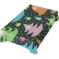 thumbnail image 5 of 54"x72" Christmas Tree Tablecloth, Waterproof Washable Polyester Square Table Cover, Durable Tablecloth for Kitchen Dining Table Party Decor, 5 of 7