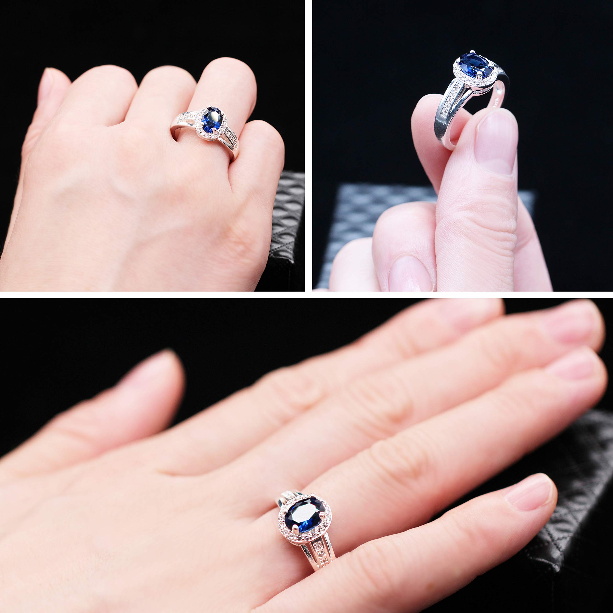 Engagement Wedding Ring Silver Cushion Cut Flawless AAA Cubic Zirconia  Classic | eBay