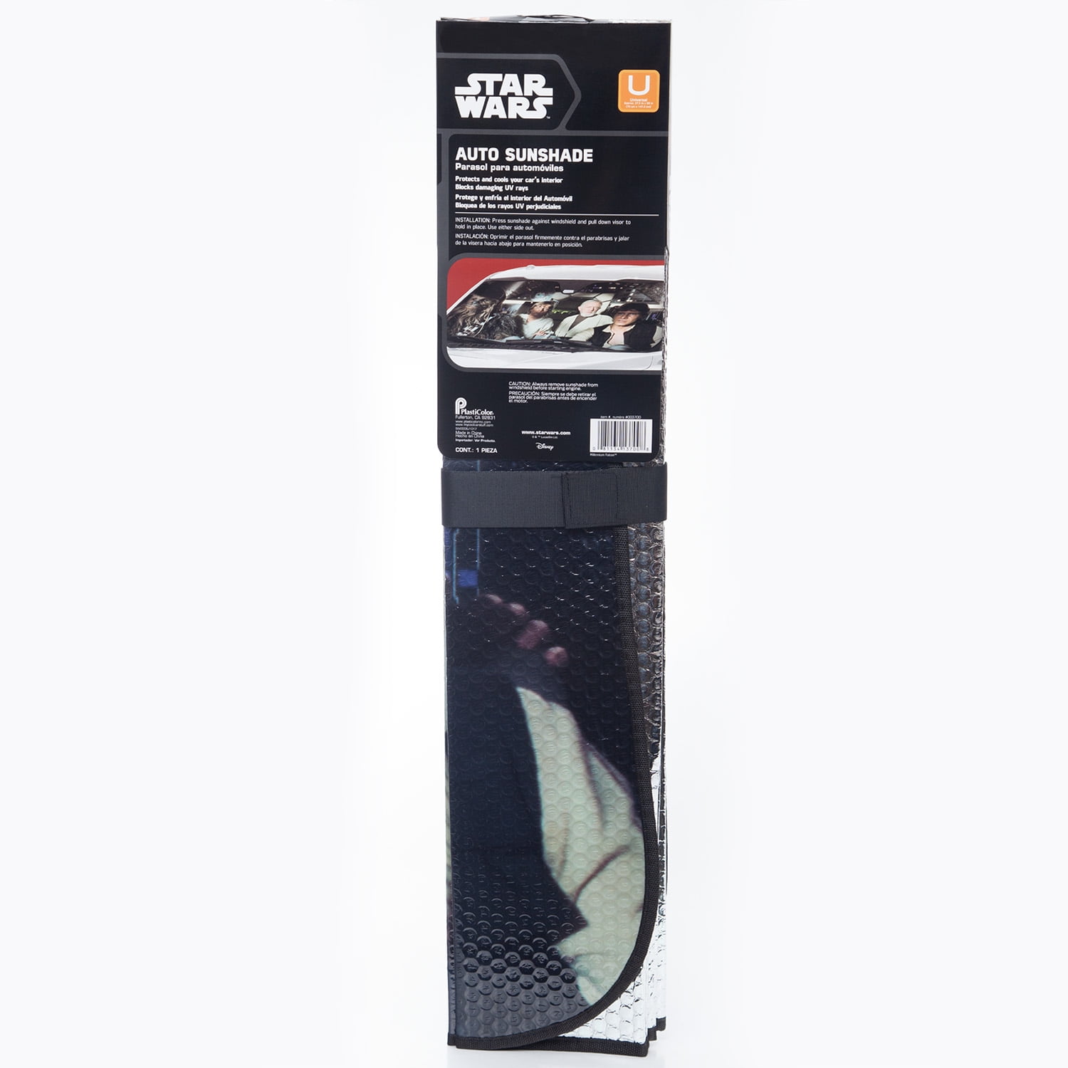 Plasticolor Star Wars Universal Fit Accordion Auto Sunshade