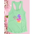 thumbnail image 3 of Mom Baby Beastfeed Watercolor Racerback Tank Women -Image by Shutterstock, Female Large, 3 of 4