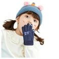 thumbnail image 3 of Women's Gloves Mittens Children Baby Boys Girls Winter Warm Skiing Gloves Kids Cartoon Fleece Knitted Full Finger Mittens Gloves,Women's Accessories Gloves Mittens, 3 of 4