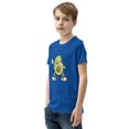 thumbnail image 3 of Avocado Youth Short Sleeve T-Shirt (True Royal, L), 3 of 3
