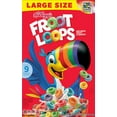 thumbnail image 4 of Kellogg's Froot Loops Breakfast Cereal, Fruit Flavored, Original, 14.7oz, 1 Box, 4 of 4