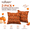 Light Brown, variant on Clearance! Plush 3D Pumpkin Throw Pillows Covers - Fall/Halloween/Thanksgiving Decor, Cozy Textured Cushions for Couch/Bed