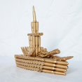 thumbnail image 5 of Shell Crafts Warship Model Home Sitting Room Adornment Furnishing Articles Study Gift Gift Veterans, 5 of 5