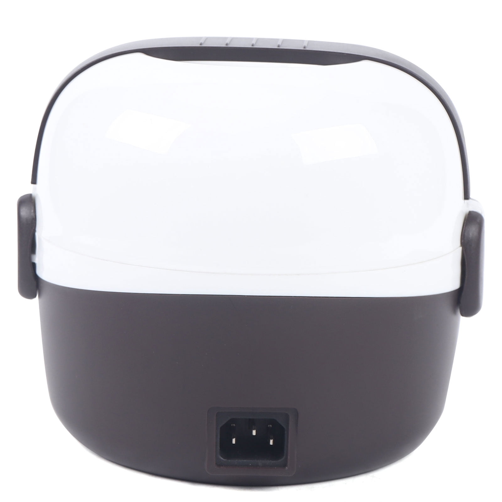 1.3L Electric Lunch Box Steamer Pot Rice Cooker 200w Food Warmer Portable Electric Lunch Box with Stainless Steel Bowls and Measuring Cup