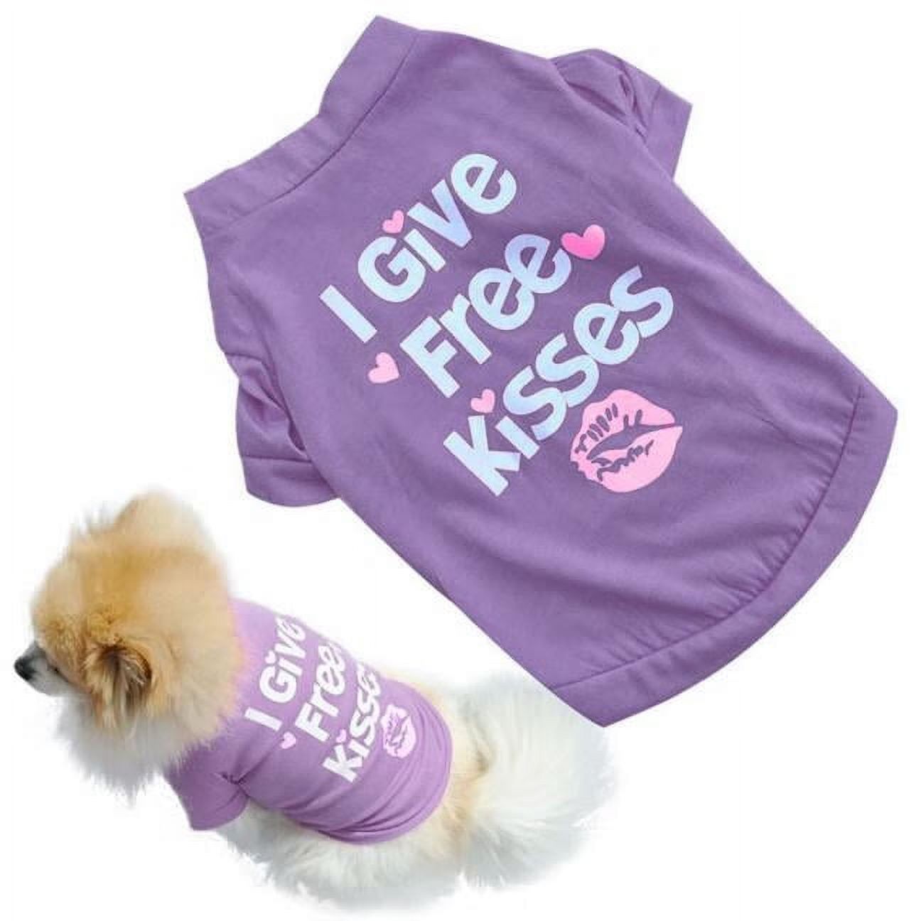 Pet Puppy Summer Shirt Small Dog Cat Pet Clothes Vest T Shirt XS Pet T-shirt DOPI（2Pack）