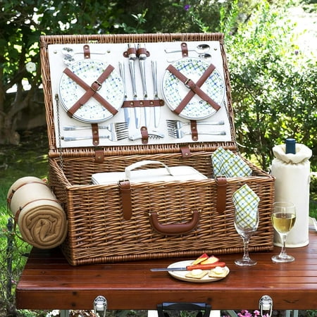 

Picnic at Ascot Dorset Basket for 4 w/blanket