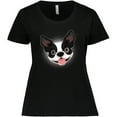 thumbnail image 3 of Inktastic Boston Terrier Dog Gift Women's Plus Size T-Shirt, 3 of 5