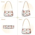 thumbnail image 7 of FORMRS Womens Shoulder Bag with Chain Strap Clutch Purse Cute Tote Handbag, Orange Nordic Christmas, 7 of 7
