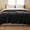 Black, variant on Loomsnest Ultra Soft Light Gray Queen Waffle Blanket, 100% Cotton Blanket for Bed, Sofa & Couch, Waffle Weave All Season Throw for Hot Sleeper, Lightweight & Breathable, 90" x 90"