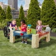 thumbnail image 3 of Step2 All-Around Playtime Patio with Canopy with 16 Play Accessories Playhouse Kids Outdoor Toys, 3 of 20