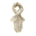 thumbnail image 3 of Eyelash Fringe Checkered Plaid Beach Wrap Scarves, 3 of 8