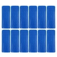 thumbnail image 1 of Etiqueta Engomada Reflectante De Parachoques Trasero 3x8cm Reflectora Azul Cinta De Advertencia 12Pcs, 1 of 1