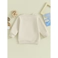 thumbnail image 5 of Musuos Toddler Baby Boys Sweatshirts 6 12 18 24M 3T Long Sleeve Crewneck Solid Color Pullover Fall Tops, 5 of 9