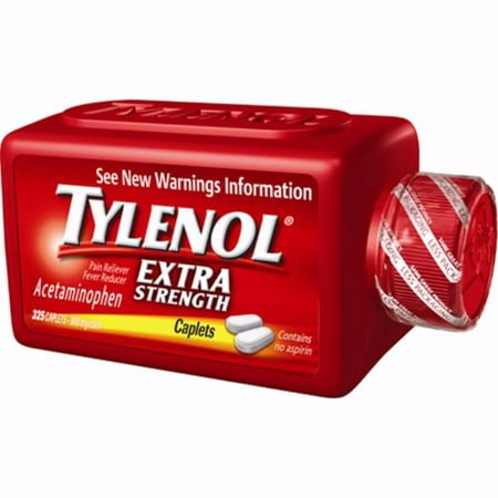 Tylenol Extra Strength Acetaminophen 500mg Pain Relief Caplets - 325 ct.