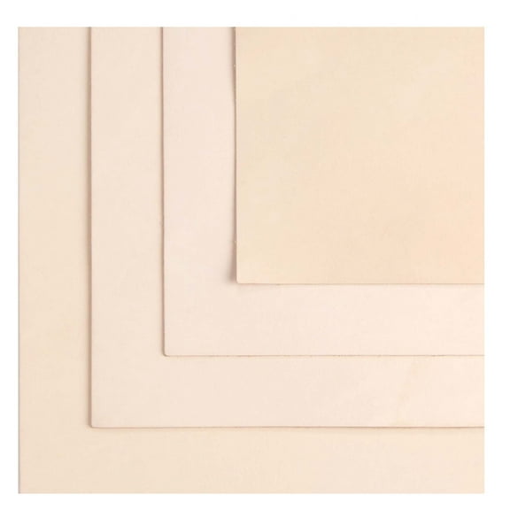 Import Cowhide Tooling Leather 2-3oz Pre-Cut 4.25 inch x6 inch