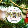 thumbnail image 3 of Personalized We Love You Mom Photo Heart Ornament, Custom Names/Photo Mom & Kids, Christmas, Mother's Day, Thanksgiving, 3 of 6