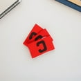 thumbnail image 4 of Minkissy 3 Pcs Brassards Réglables pour Adultes Capitaine de Soccer Rouge Polyester pour Organisateurs d'Équipe pour Équipement de Fan, 4 of 6