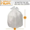 thumbnail image 3 of 8 Gal. White Medium Trash Bag (50-Count), 3 of 5