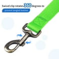 thumbnail image 4 of Dog Leash Strong and Durable 4 FT Leash with Easy to Use Collar Hook,3/4 Inch Wide for Small Dogs and Puppy Green, 4 of 4