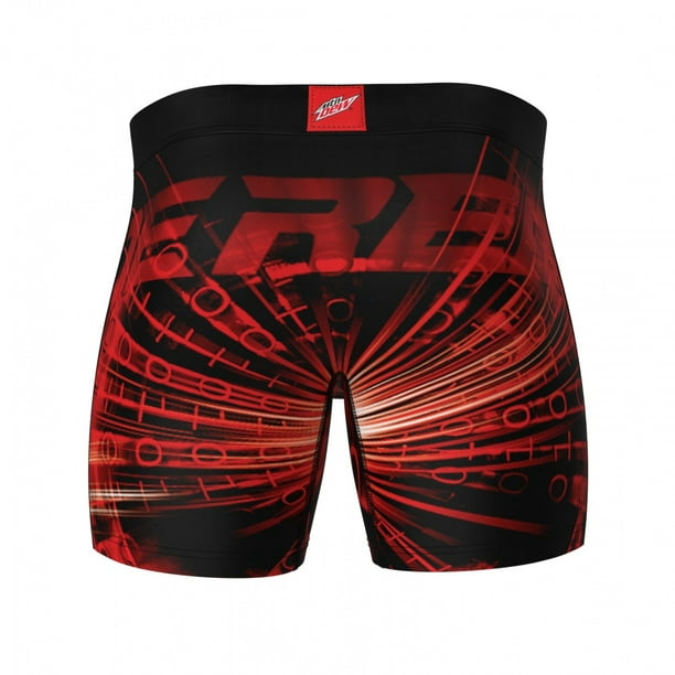 Mountain Dew Code Red Swag Boxer Briefs-XXLarge (44-46) 