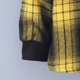 thumbnail image 7 of Xyant Toddler Boy Clothes Fall Winter Outfits 2-7 Years Little Boys Plaid Hooded Button Top & Sweatpants Set 2Pcs, 7 of 7
