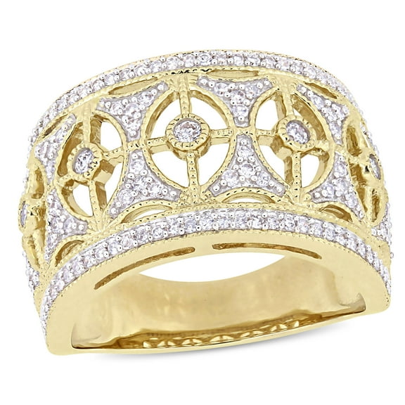Everly Women's Diamond 10k Yellow Gold Ring