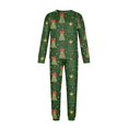 thumbnail image 4 of Lvotionpl 2026 Family Christmas Pajamas Matching Sets, Match Family Christmas Pjs Long Sleeve Top & Pants Set Matching Holiday Family Pajama Xmas Sets, 4 of 5