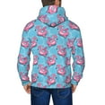 thumbnail image 5 of Zip Up Hoodies for Men - PinkInflatable bird circle Long Sleeve Comfrt Men'S Fashion Hoodies & Sweatshirts, Jackets for Men Hoodies Pullover Clothing Clothes with Pouch, 5 of 5