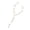 A, variant on Trendy Long Tassels Necklace Pentagrams Pattern Pendant Modern Long Necklace for Women Fashion Party