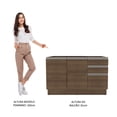 thumbnail image 5 of Mueble de Cocina Para Tarja Madesa Glamy 120 cm 2 Puertas y 3 Cajones (Sin Tablero ni Tarja) Marrón, 5 of 5