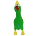 thumbnail image 3 of GOOHOCHY Juguete masticable interactivo para perros con forma de pollo de látex y sonido, resistente a las mordidas., 3 of 8