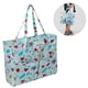 thumbnail image 3 of Bolsa De Artesanía 600D Oxford Tela Bolsa De Almacenamiento Impermeable Con Múltiples Bolsillos Para Ganchillo Punto De Cruz Proyecto Y Suministros Cateissary HA013176-00, 3 of 7