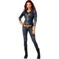 thumbnail image 1 of Black Widow - Disfraz Deluxe para Mujer (Negro, Gris), 1 of 2