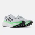 thumbnail image 3 of New Balance Men's Fresh Foam X More v5 in Ice Blue with Electric Jade and Black, 3 of 5
